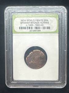 Bronze Spanish Era Coin c.1400-1600AD