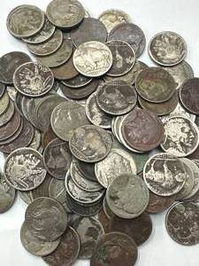 Over 1 Pound of Buffalo Nickels