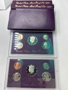 1989 & 1990 United States Proof Set