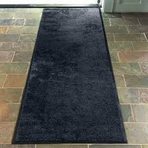 Bungalow Flooring Dirt Stopper Supreme 36 in. x 96 in. Door Mat Black Customer Returns See Pictures