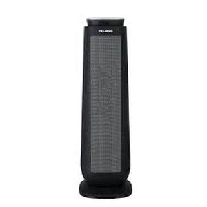 Lot of Pelonis 1500-Watt 23 in. Digital Tower Indoor Ceramic Heater Quiet Operation w Safety Overheat Protection and Fan Mode in Black  Customer Returns See Pictures