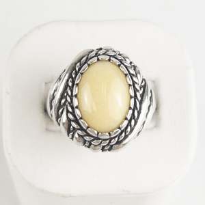 Carolyn Pollack  Vintage Fluorite Sterling Silver Ring. Size 9.75 - 10.