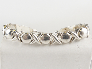 Vior X&ampOs Sterling Silver Bracelet.