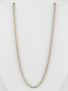 American Showcase Gold Tone Base Metal Rope Chain.