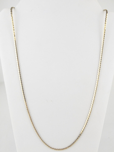 Monet S-Link Gold Plated Base Metal Chain Necklace.
