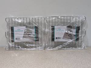 lot 68 image: 2 BRAND NEW KITCHEN DETAILS SINK PROTECTORS WITH VINYL COATED BASE