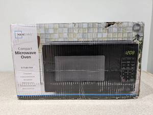 lot 80 image: BRAND NEW MAINSTAYS COMPACT MICROWAVE OVEN