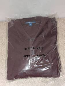 lot 89 image: BRAND NEW 6 PACK OF 3XL PORT AUTHORITY SHIRTS