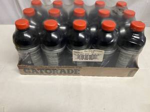15x 28oz Gatorade Midnight Ice