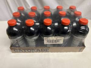 15x 28oz Gatorade Midnight Ice