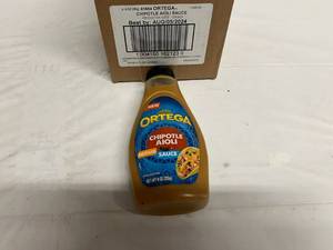 6x 9oz Ortega Creamy Aoli Sauce