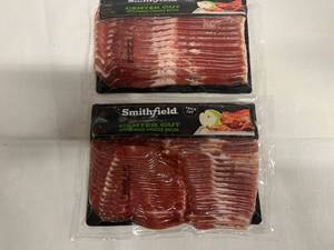 BB. 2x 12oz Center Cut Applewood Smoked Bacon