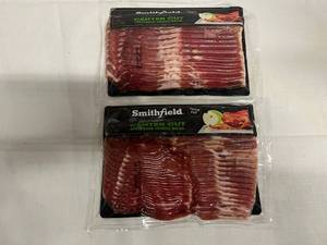BB. 2x 12oz Center Cut Applewood Smoked Bacon