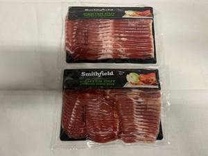 BB. 2x 12oz Center Cut Applewood Smoked Bacon