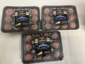 CC. 3x 16oz Italian Style Meatballs-Abruzzese Recipe