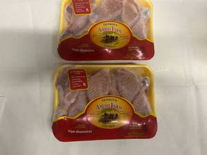 F. 3x Chicken Drumsticks Avg Wt 1.75lbs
