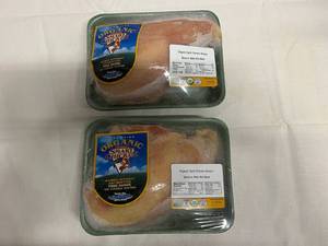 H. 2x Organic Smart Chicken Split Chicken Breast