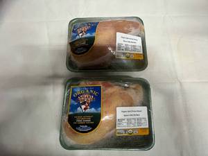 H. 2x Organic Smart Chicken Split Chicken Breast