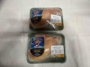 H. 2x Organic Smart Chicken Split Chicken Breast