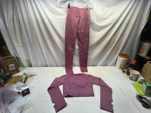 Large Gym Wolf Yoga Set-Purple-Wine