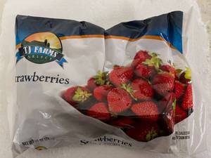 6x 10oz Bags Frozen Strawberries
