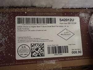 G. 8.90lbs T-Bone Steak-Two Rivers