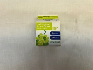 BB. 25x 6oz Frozen White Grape Juice
