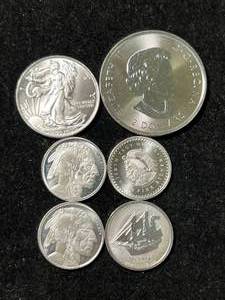 lot 23 image: 1.15 TROY OZ .999 FINE SILVER FRACTIONAL SILVER