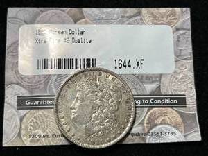lot 38 image: 1880 US MORGAN SILVER DOLLAR XF