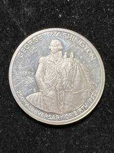 lot 57 image: 1982 US GEORGE WASHINGTON COMMEM HALF DOLLAR