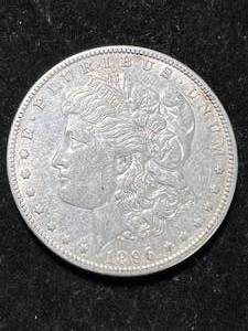 lot 70 image: 1896-O US MORGAN SILVER DOLLAR