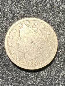 lot 88 image: 1894 US LIBERTY NICKEL