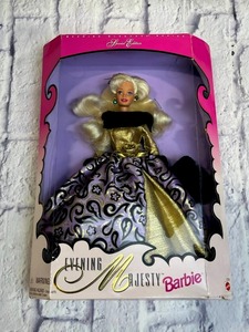 lot 6 image: Vintage 1996 Evening Majesty Barbie (New with Box Wear)