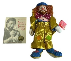 lot 30 image: Vintage Ron Lee (Hobo Joe #2523) Limited Edition Clown Doll with COA