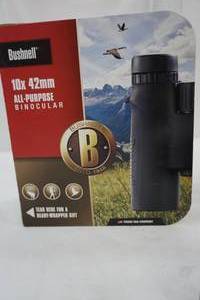 lot 123 image: 10x42mm Bushnell binocular and case