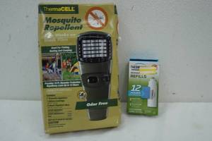 lot 19 image: Therma CELL Mosquito Repellent device and refills