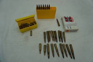lot 70 image: Live ammo, rifle cartridges