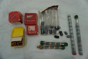 lot 86 image: Hornady, Remington & Speer 22 cal. bullets, and other