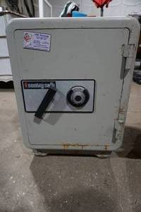 lot 179 image: sentry safe on wheels