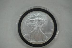 lot 183 image: 2003 American Silver Eagle Coin