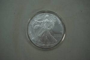lot 188 image: 2006 American Silver Eagle Coin