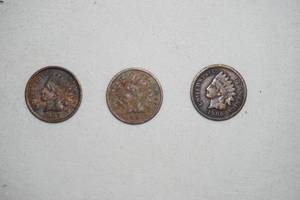lot 231 image: Indian Head Penny Lot