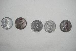 lot 232 image: 1943 steel penny lot 5ct