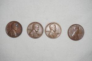 lot 233 image: Lincoln Wheat Penny Lot
