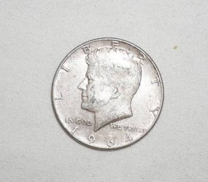 lot 235 image: 1964 Kennedy Half Dollar coin
