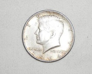 lot 240 image: 1964 Kennedy Half Dollar coin