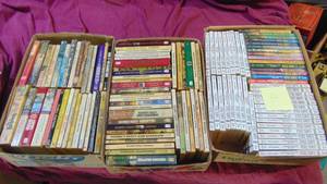 lot 22 image: 3 Boxes of Assorted Paperback Books