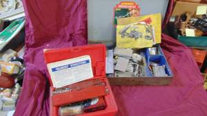 lot 45 image: 2- Erector Sets (Not Complete)
