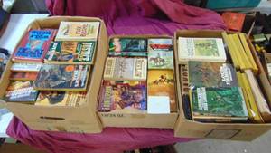 lot 85 image: 3- Boxes of Books