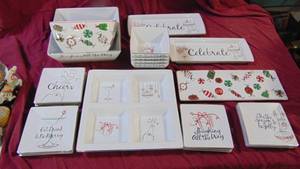 lot 106 image: Food Network Christmas Dishes